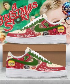 A Christmas Story Oh Pudge Christmas Nike Air Force 1