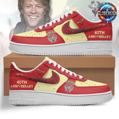 Bon Jovi 40th Anniversary Limited Edition Air Force 1