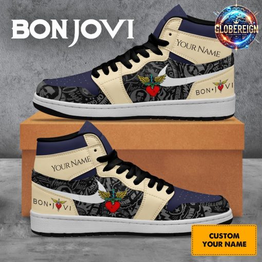 Bon Jovi 40th Anniversary Limited Edition Air Jordan 1