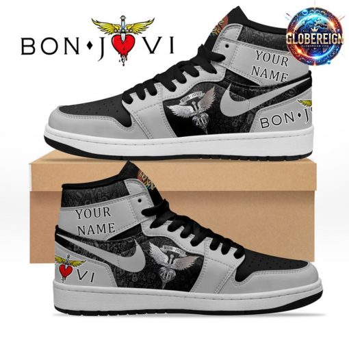 Bon Jovi Custom Name Fandom Air Jordan 1