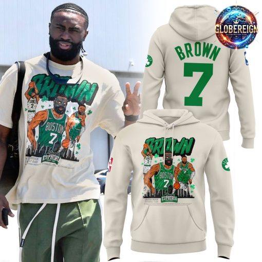 Boston Celtics BROWN 7 Limited Edition 2024 Hoodie