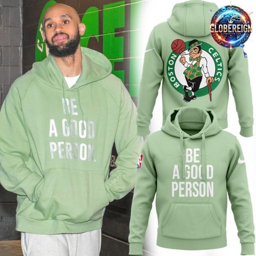 Boston Celtics Be A Good Person Hoodie