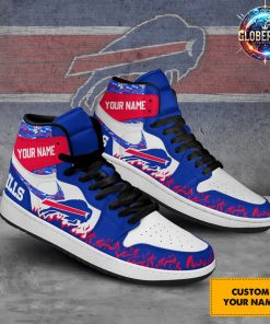 Buffalo Bills Collab Nike Custom Name Air Jordan 1