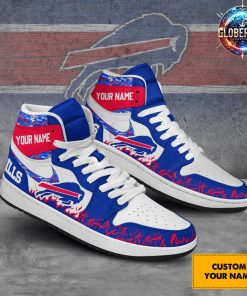 Buffalo Bills Collab Nike Custom Name Air Jordan 1