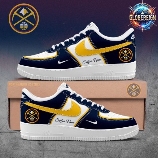 Denver Nuggets x Nike Custom Name Air Force 1