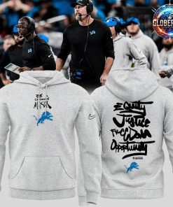 Detroit Lions Be A Change Maker Limited Hoodie