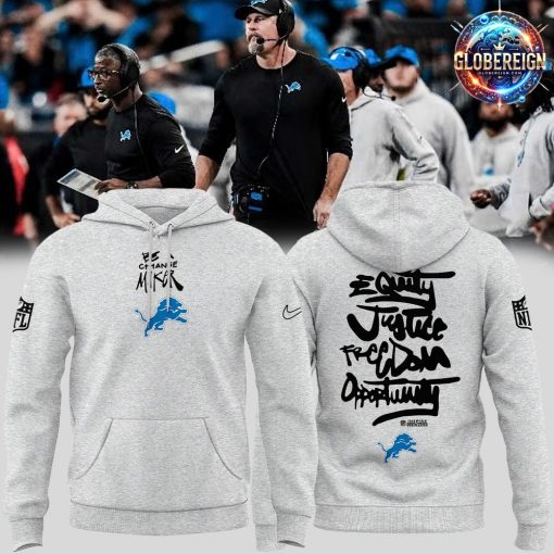 Detroit Lions Be A Change Maker Limited Hoodie