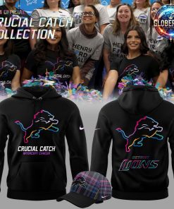 Detroit Lions Crucial Catch Intercept Cancer 2024 Hoodie