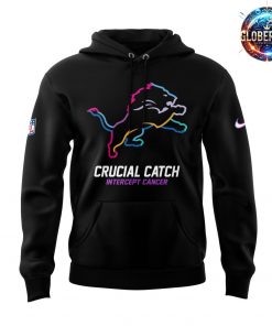 Detroit Lions Crucial Catch Intercept Cancer 2024 Hoodie