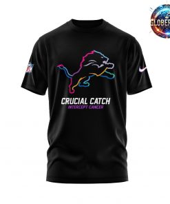 Detroit Lions Crucial Catch Intercept Cancer 2024 T-Shirt