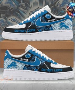 Detroit Lions Go Lions Nike Air Force 1