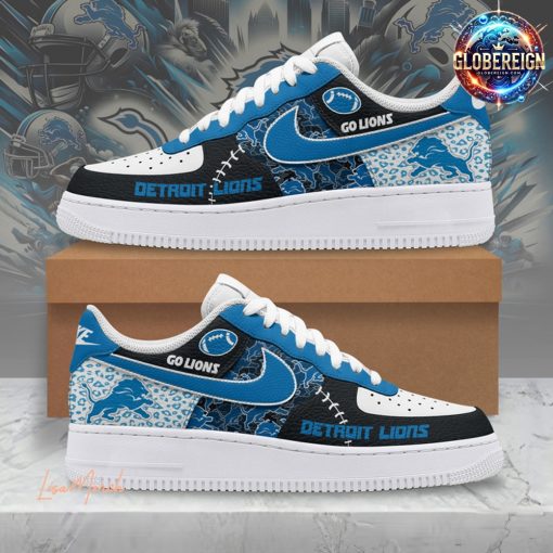 Detroit Lions Go Lions Nike Air Force 1