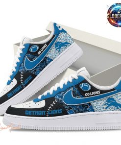 Detroit Lions Go Lions Nike Air Force 1