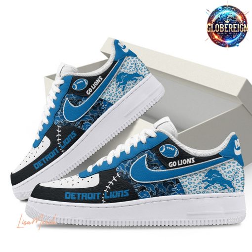 Detroit Lions Go Lions Nike Air Force 1