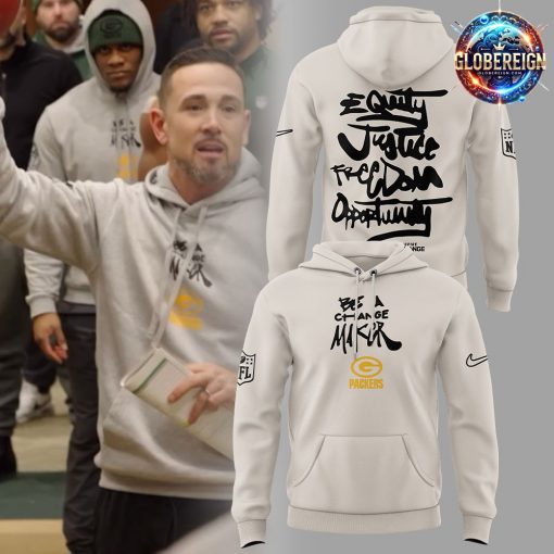 Green Bay Packers Be A Change Maker Limited Hoodie