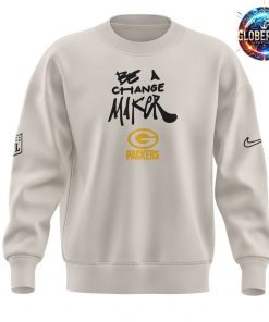 Green Bay Packers BE A Change Maker Limited Sweatshirt