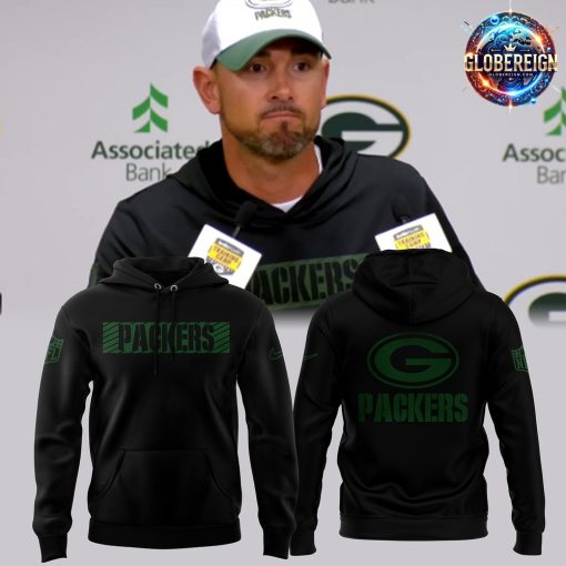 Head Coach Matt LaFleur Green Bay Packers 2024 Black Hoodie