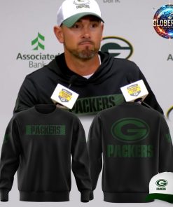 Head Coach Matt LaFleur Green Bay Packers 2024 Black Sweatshirt