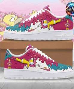 Homer Simpson Donut Dream Limited Edition Air Force 1