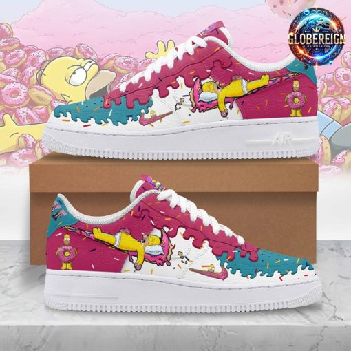 Homer Simpson Donut Dream Limited Edition Air Force 1