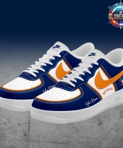 Houston Astros Collab Nike Custom Name Air Force 1 Shoes