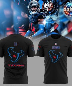 Houston Texans H-Town NFL Special Edition Black T-Shirt