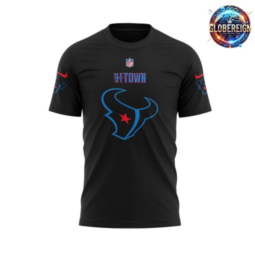 Houston Texans H-Town NFL Special Edition Black T-Shirt