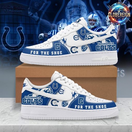 Indianapolis Colts For the Shoe Nike Air Force 1