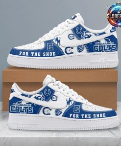 Indianapolis Colts For the Shoe Nike Air Force 1