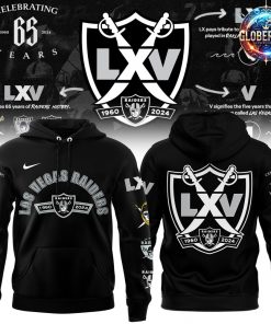 Las Vegas Raiders 65th Anniversary Hoodie