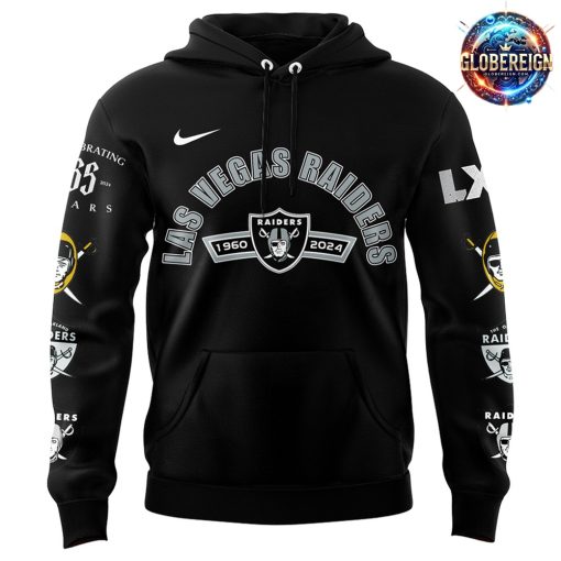 Las Vegas Raiders 65th Anniversary Hoodie