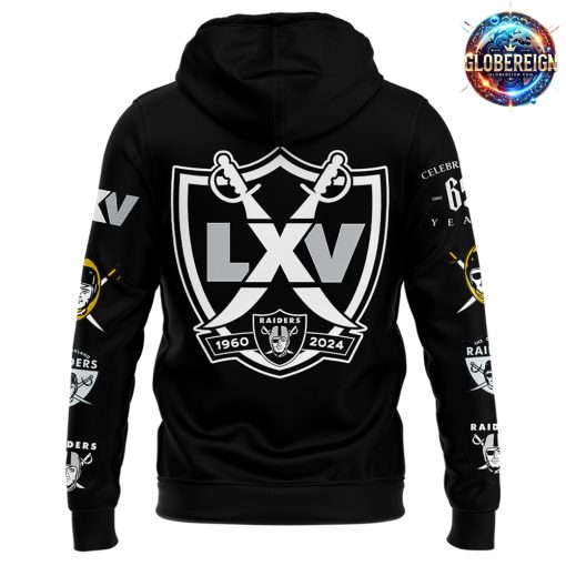 Las Vegas Raiders 65th Anniversary Hoodie