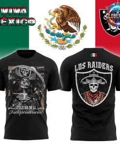 Las Vegas Raiders Mexico’s Independence Day 2024 T-Shirt