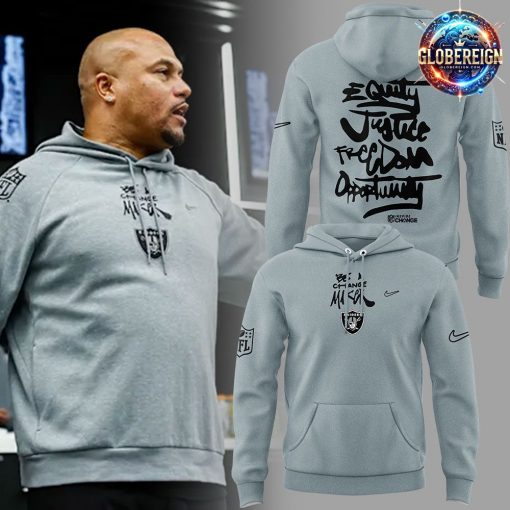 Las Vegas Raiders Pierce Be A Change Maker Limited Hoodie