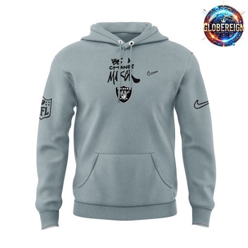 Las Vegas Raiders Pierce Be A Change Maker Limited Hoodie