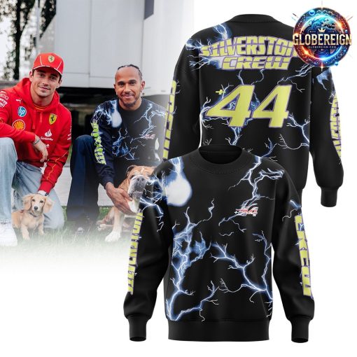 Lewis Hamilton Silverstone Crew Lightning Sweatshirt