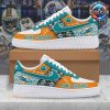 Miami Dolphins Go Fins Nike Air Force 1