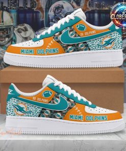 Miami Dolphins Go Dolphins Nike Air Force 1