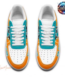 Miami Dolphins Go Dolphins Nike Air Force 1