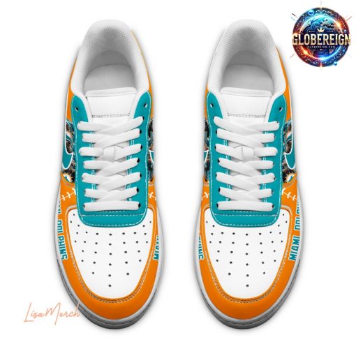 Miami Dolphins Go Dolphins Nike Air Force 1