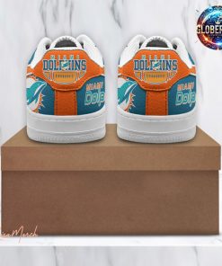 Miami Dolphins Go Fins Nike Air Force 1