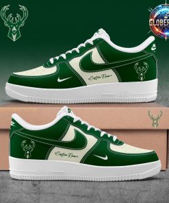 Milwaukee Bucks x Nike Custom Name Air Force 1