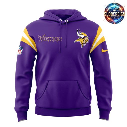 Minnesota Vikings Winter Warrior 2024 Purple Hoodie