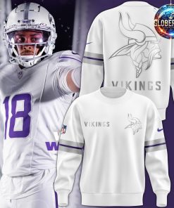 Minnesota Vikings Winter Warrior 2024 Sweatshirt