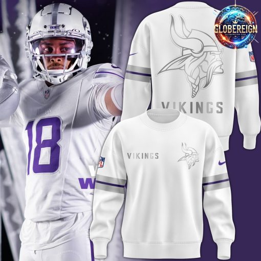 Minnesota Vikings Winter Warrior 2024 Sweatshirt