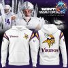 Minnesota Vikings Winter Warrior 2024 Purple Hoodie