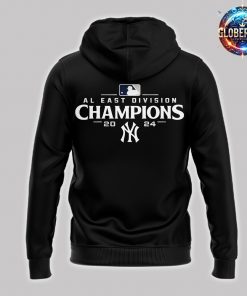 New York Yankees AL East Division Champions 2024 Black Hoodie