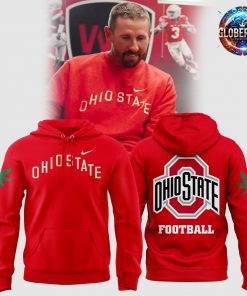 Ohio State Buckeyes Football 2024 Red Hoodie