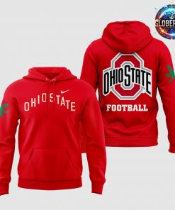 Ohio State Buckeyes Football 2024 Red Hoodie