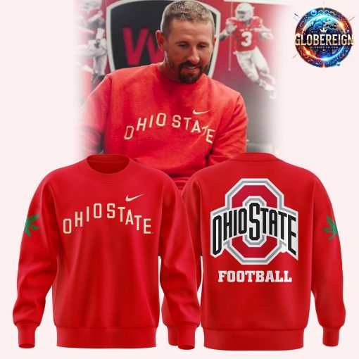 Ohio State Buckeye Football 2024 Red Sweatshirt